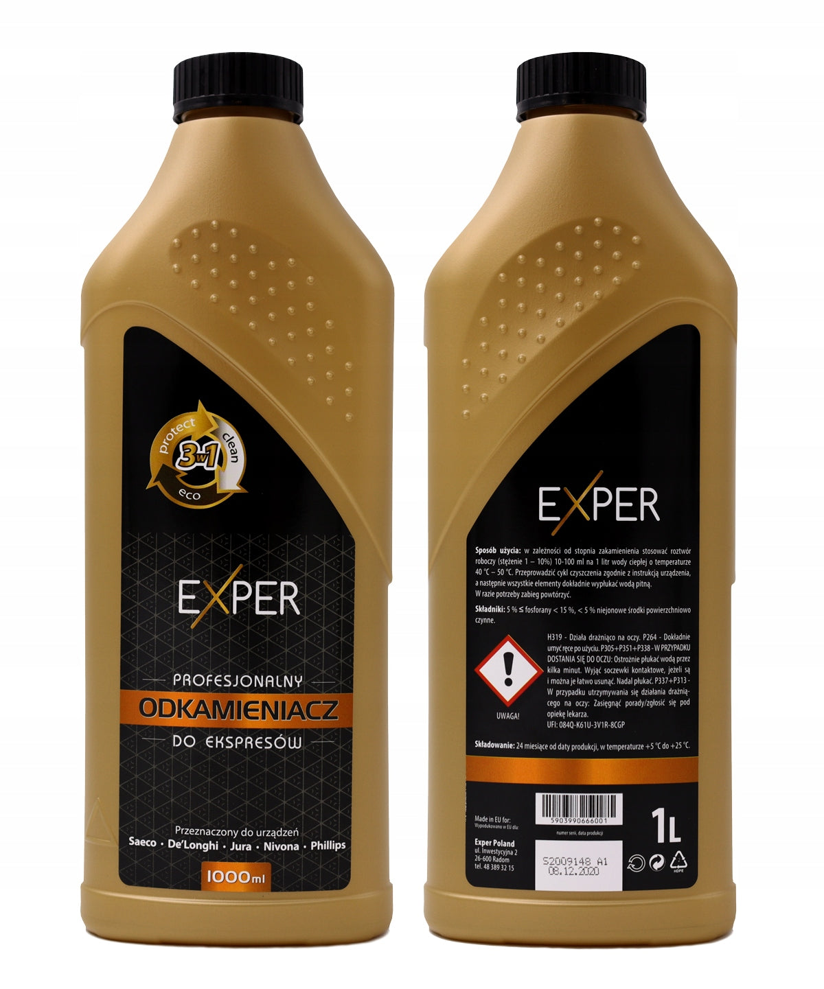 DESCALER FOR COFFEE MACHINES UNIVERSAL 2L HIGH POWER Brand Exper