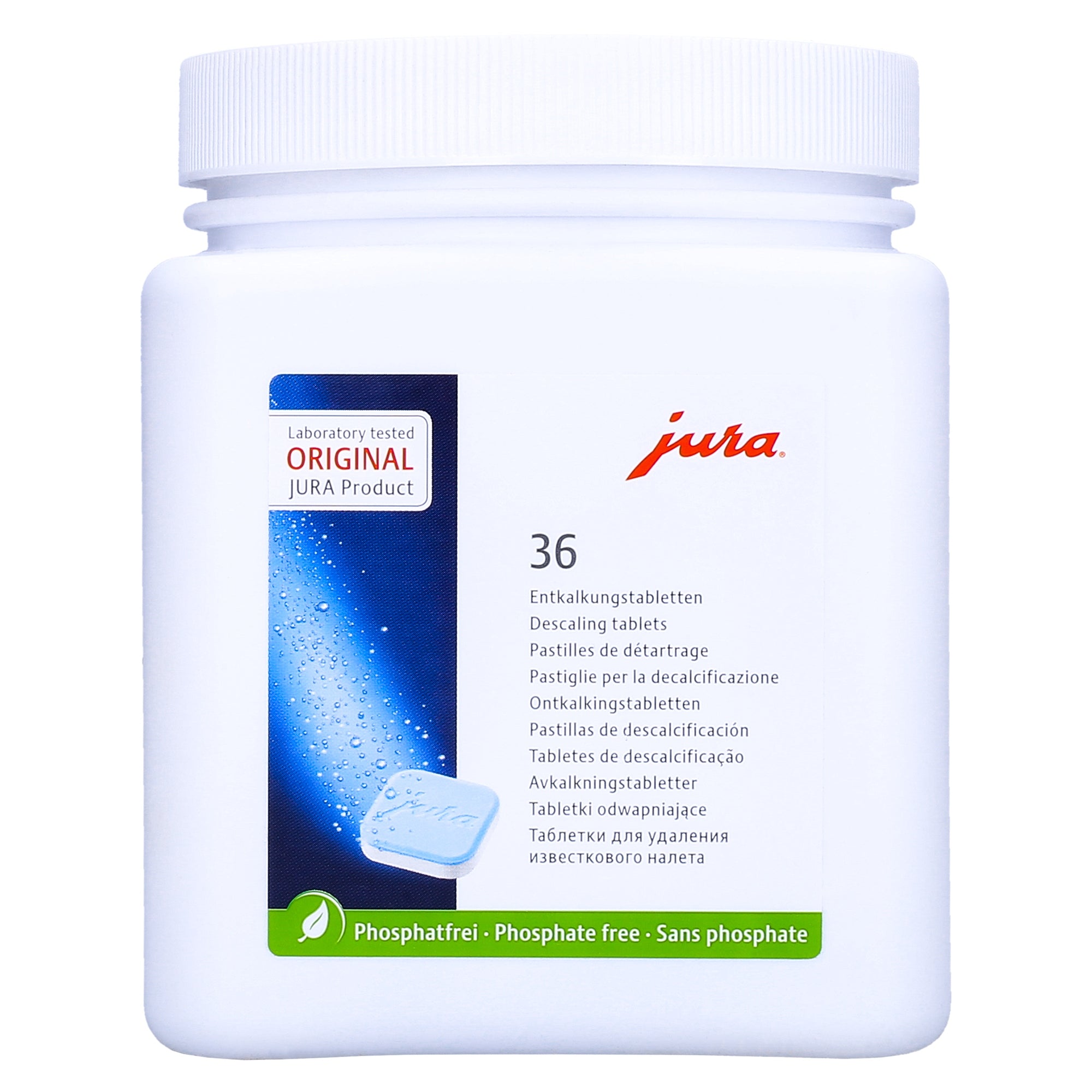 DESCALING TABLETS JURA 70751 DESCALER FOR ESPRESSO MACHINE 36 PIECES Manufacturer code 70751