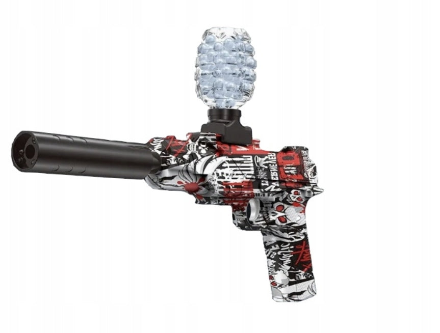 DESERT EAGLE GUN AUTOMATIC FOR WATER GEL BALLS BATTERY Manufacturer code PISTOLET NA KULKI ŻELOWE WODNE