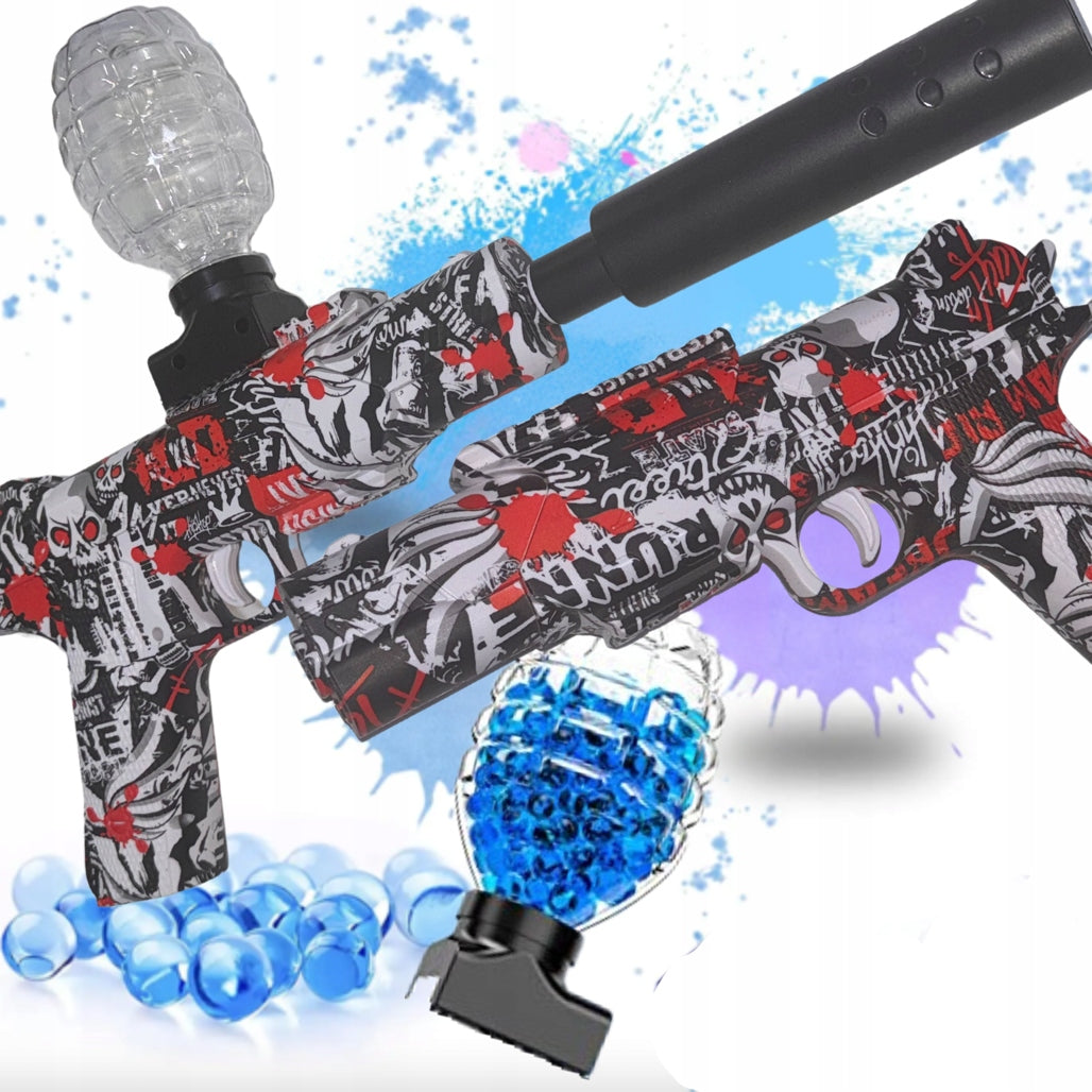 DESERT EAGLE GUN AUTOMATIC FOR WATER GEL BALLS BATTERY