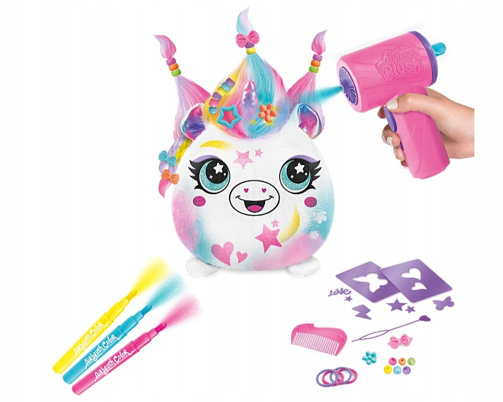 DESIGN PLUSH 1x PLUSH TOY FOR COLORING HAIRSTYLES JEWEL KITTEN