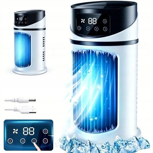 DESK AIR CONDITIONER MINI ROOM PORTABLE AIR CONDITIONING SMALL FAN