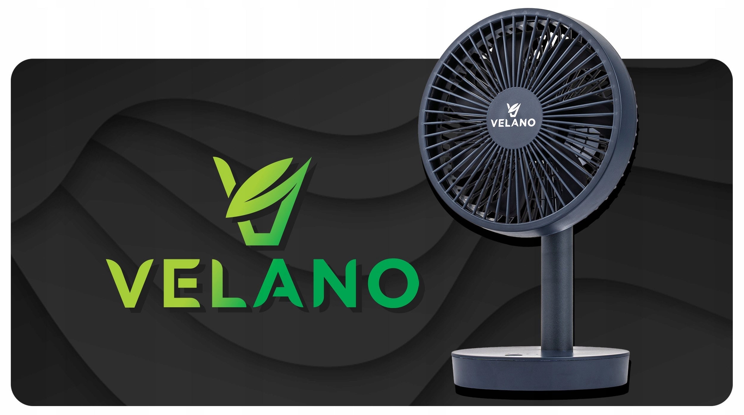 DESK FAN CORDLESS TABLE FAN WIRELESS QUIET USB-C Packaging status original