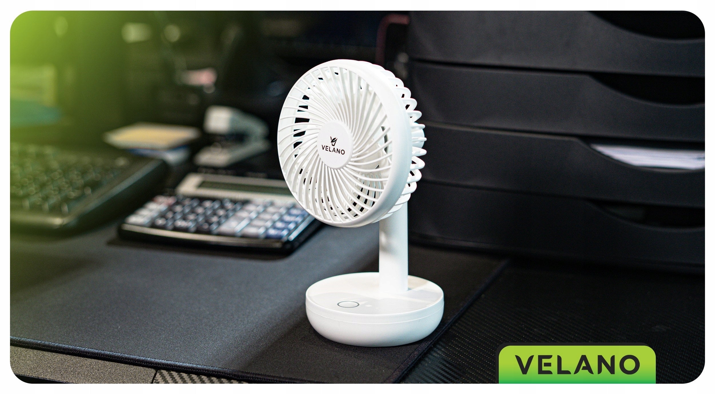 DESK FAN CORDLESS WIRELESS TABLE FAN SMALL QUIET Fan type table