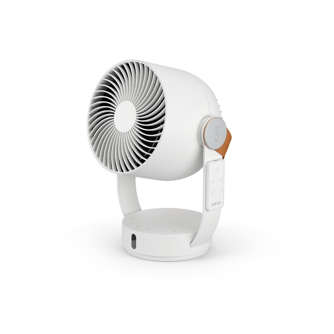 DESK FAN LEO STADLER FORM WHITE 3D OSCILLATION FAN EAN (GTIN) 7630850300581