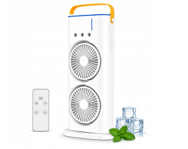 DESK FAN PORTABLE 4IN1 WATER AIR CONDITIONER USB REMOTE CONTROL