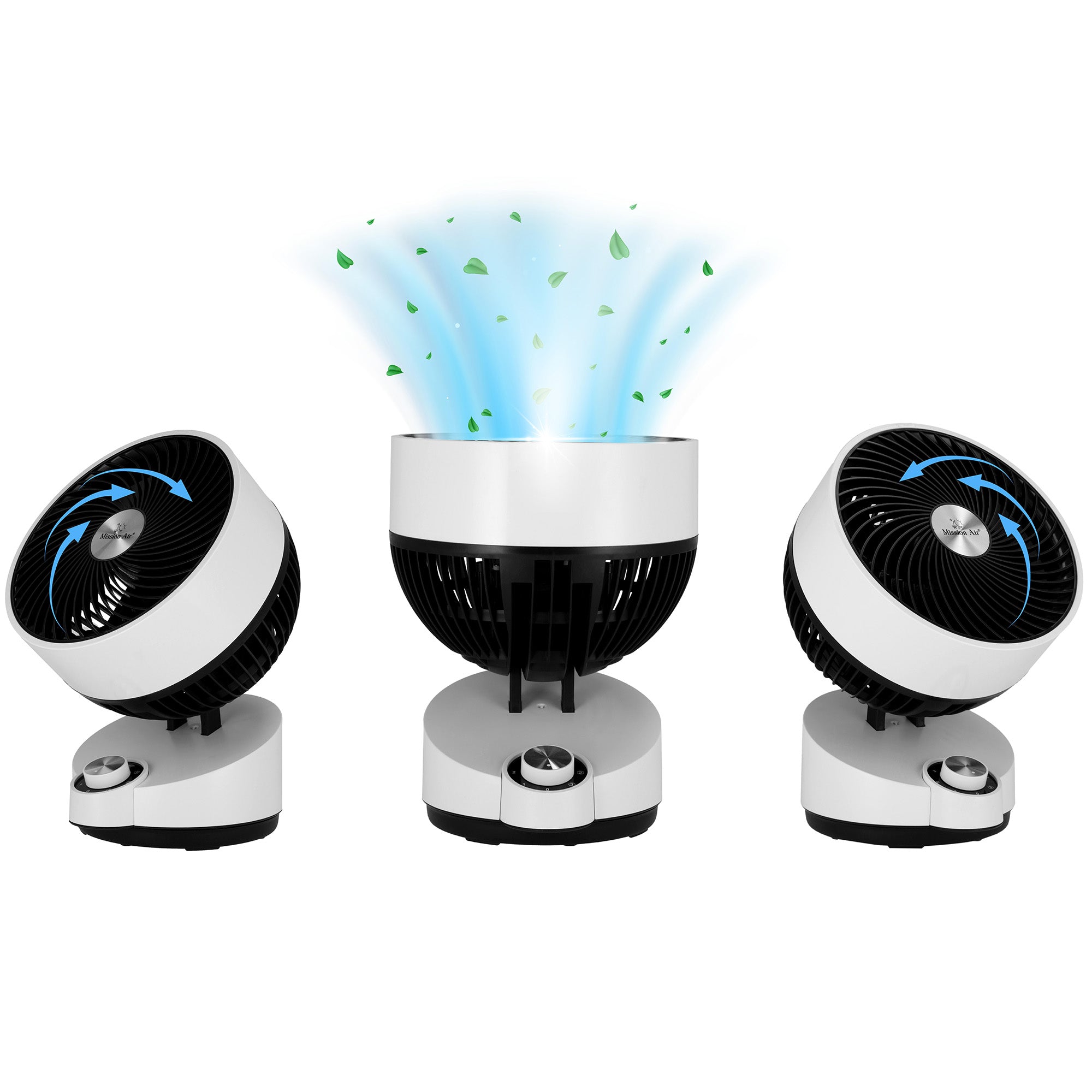 DESK FAN small fan STRONG QUIET circulator GLOBE 50W oscillation Fan type table