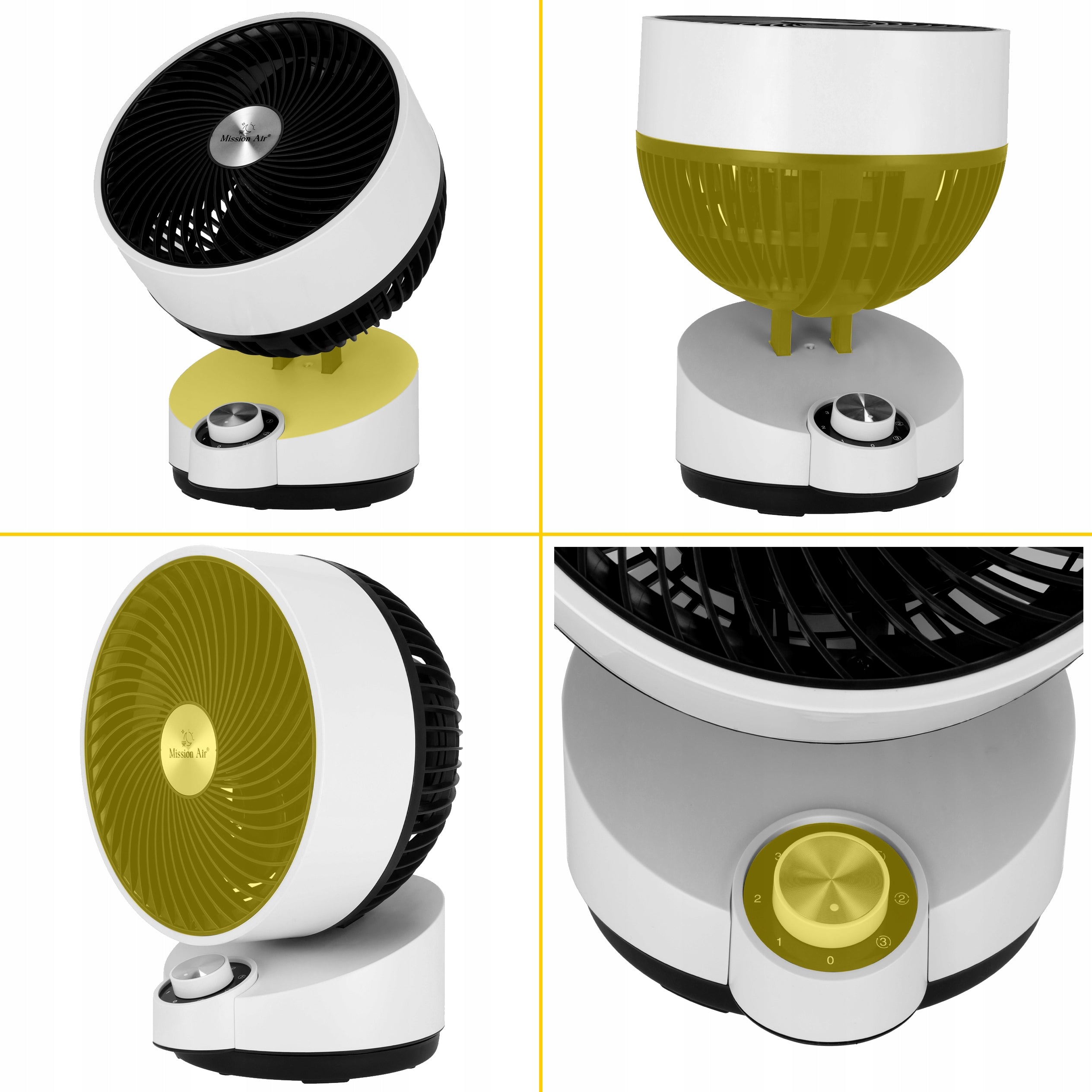 DESK FAN small fan STRONG QUIET circulator GLOBE 50W oscillation Functions oscillation