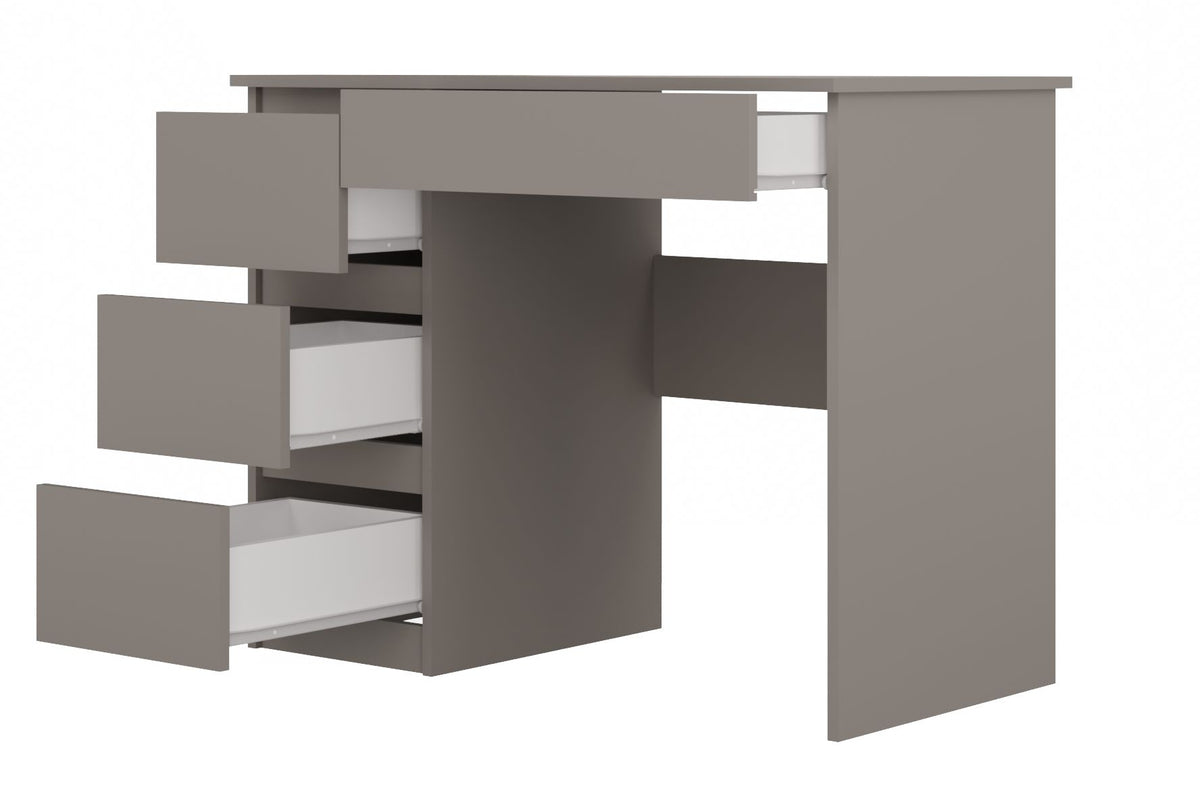 DESK MIJAS LEFT COMPUTER FOR LAPTOP 4 DRAWERS CLAY GRAY Manufacturer code MIJAS L GLINA KPL