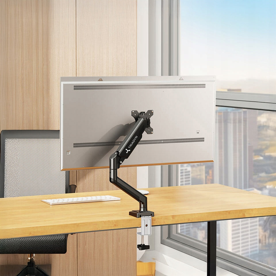 DESK MOUNT FOR MONITOR OR LAPTOP ADJUSTABLE 10KG TRIADYN Manufacturer code TRD-BLK-1L