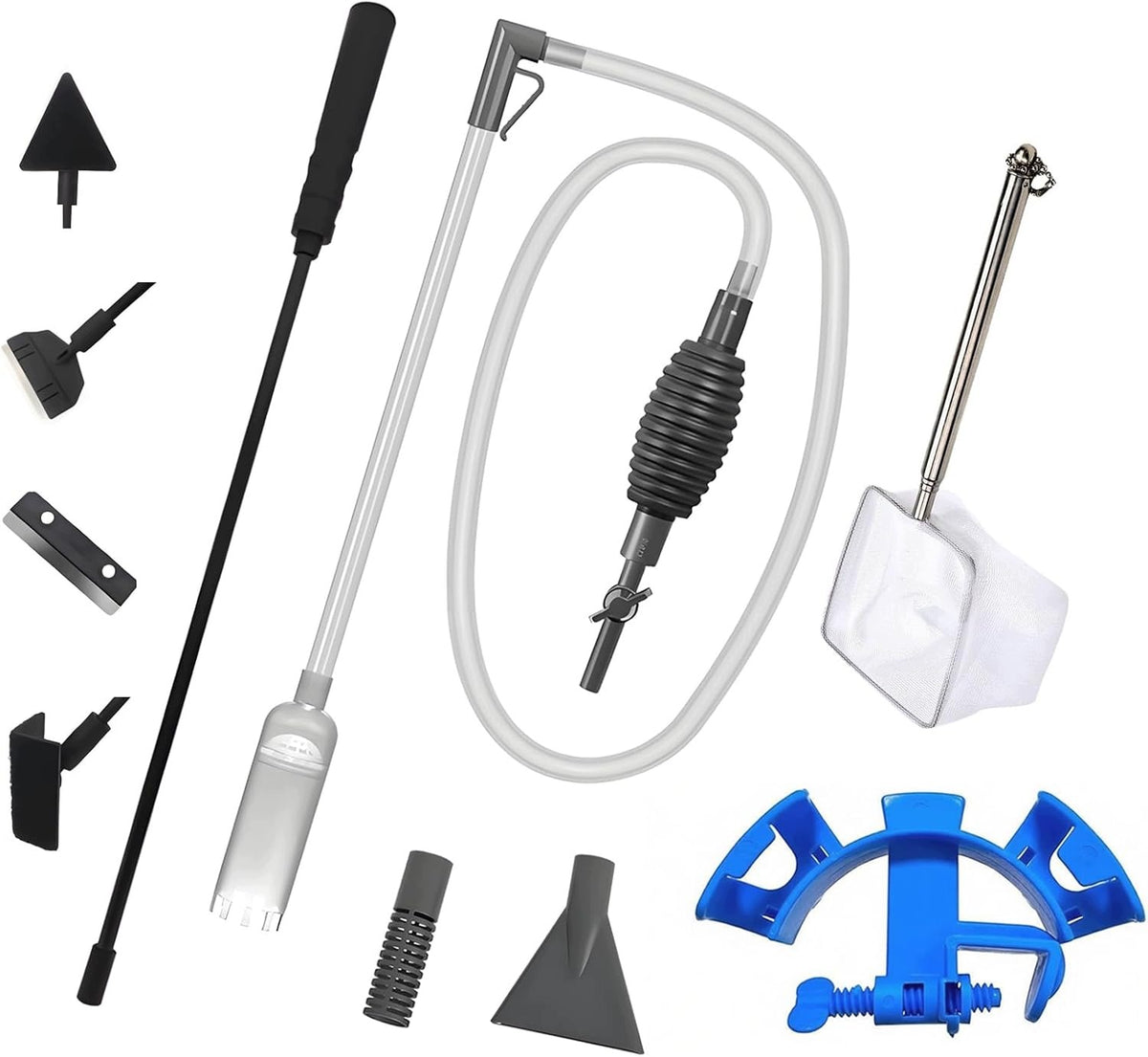 DETACHABLE AQUARIUM SET 17 M MULTIFUNCTION CLEANING VACUUM CLEANER