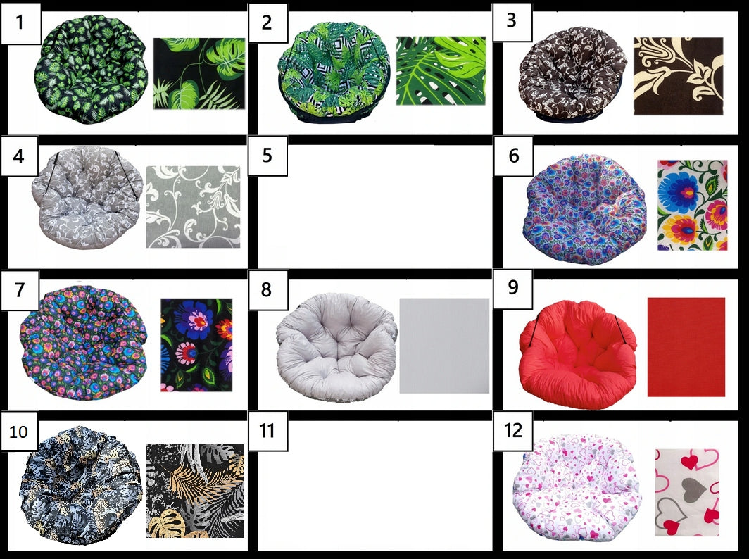 DETACHABLE CUSHION FOR GARDEN BENCH - 200*40*4 Cushion thickness 4 cm