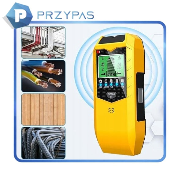 DETECTOR ELECTRICAL WIRING PIPE CABLES METAL WOOD IN THE WALL Power supply batteries