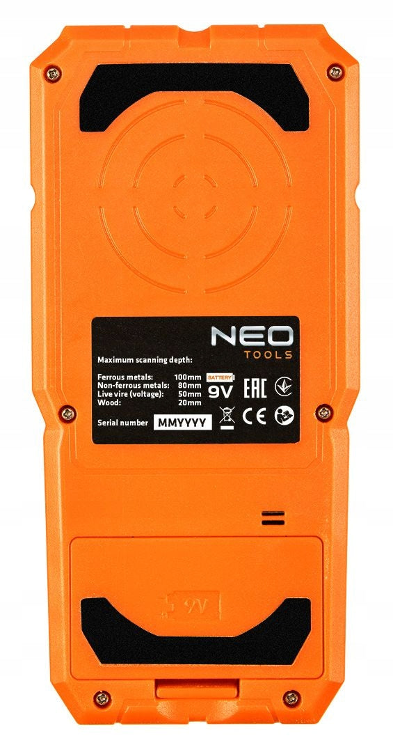 DETECTOR WITH 3IN1 DISPLAY 75-250 NEO Power supply batteries
