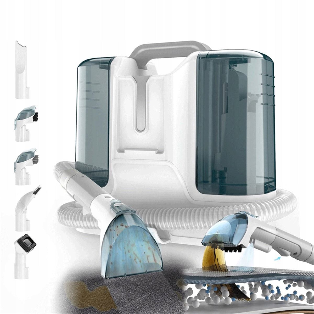 DEVICE FOR WASHING STAIRS 1800ML+600ML WITH MULTIPLE TIPS
