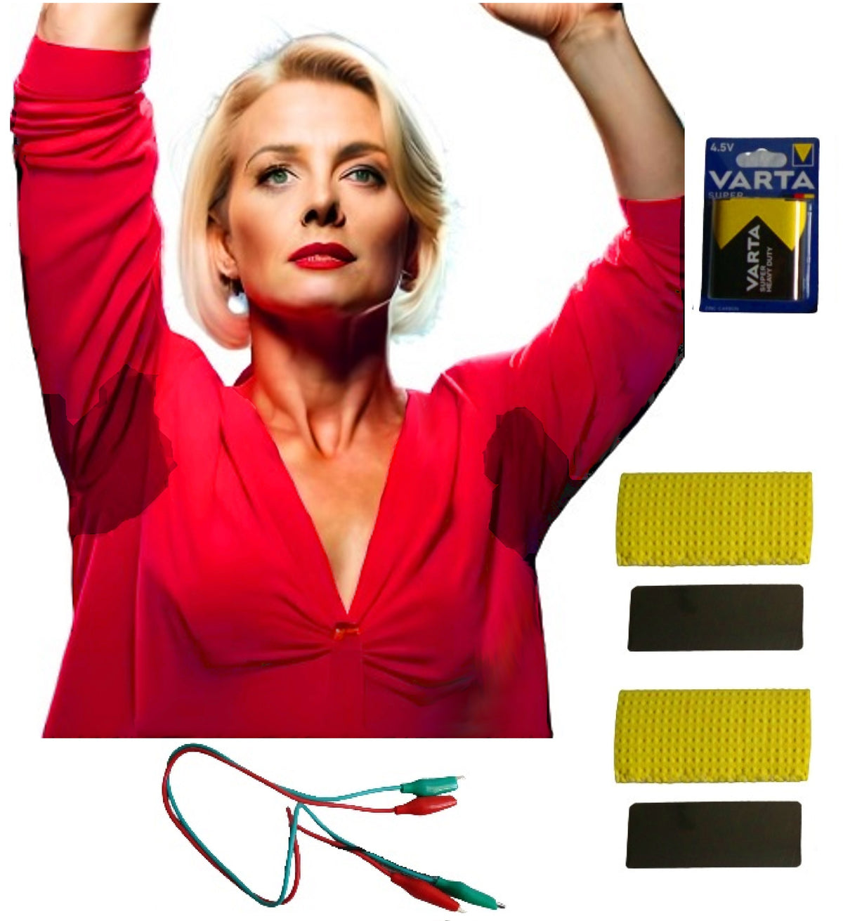 DEVICE IONTOPHORESIS APPARATUS REMOVES HYPERHIDROSIS UNDER THE ARMPITS SWEATING ARMPITS