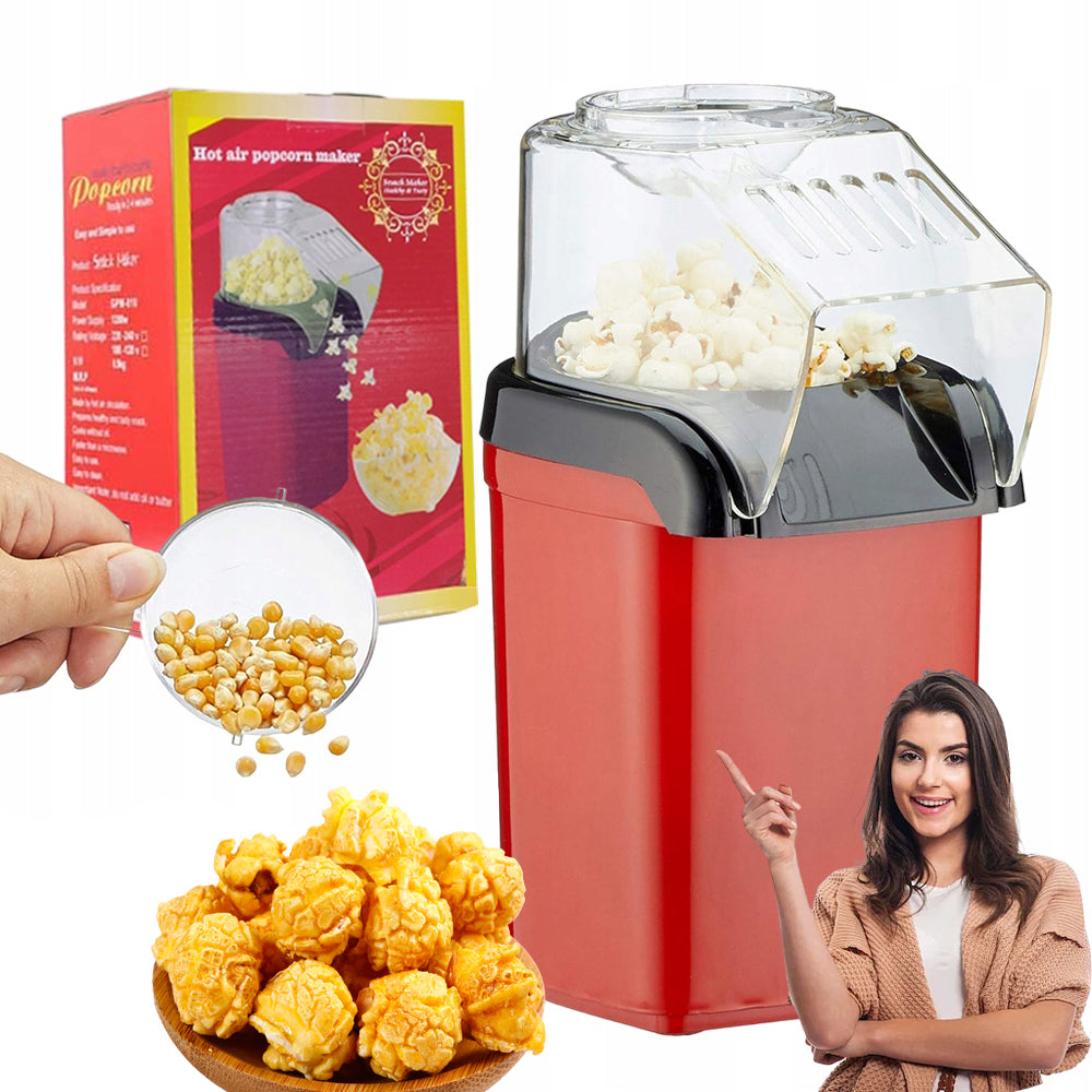 DEVICE NON-FAT POPCORN MACHINE 1200W FOR SNACK PRODUCTION
