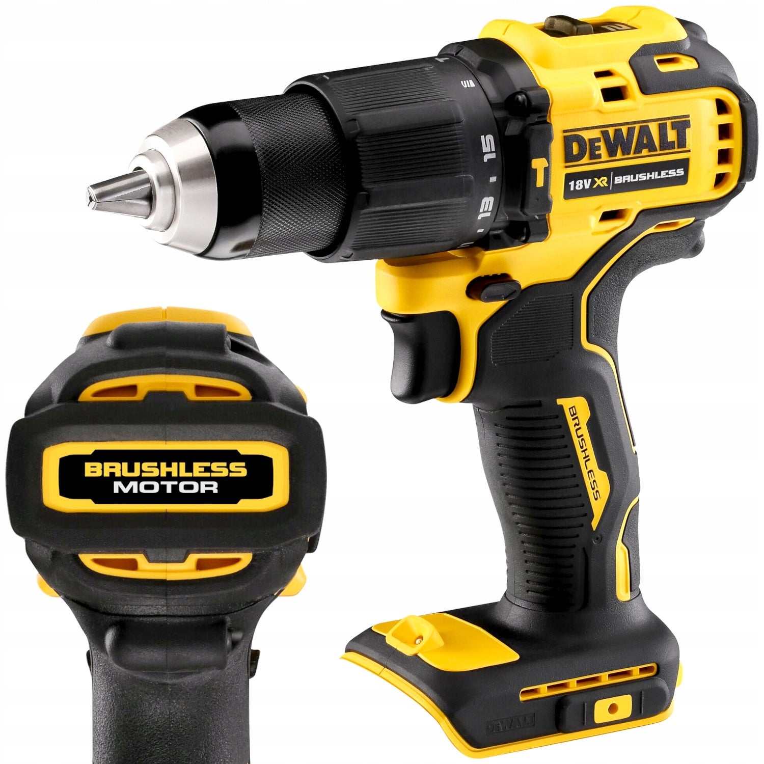 DEWALT Brushless Impact Driver 18V 65Nm 2-Speed DCD709N
