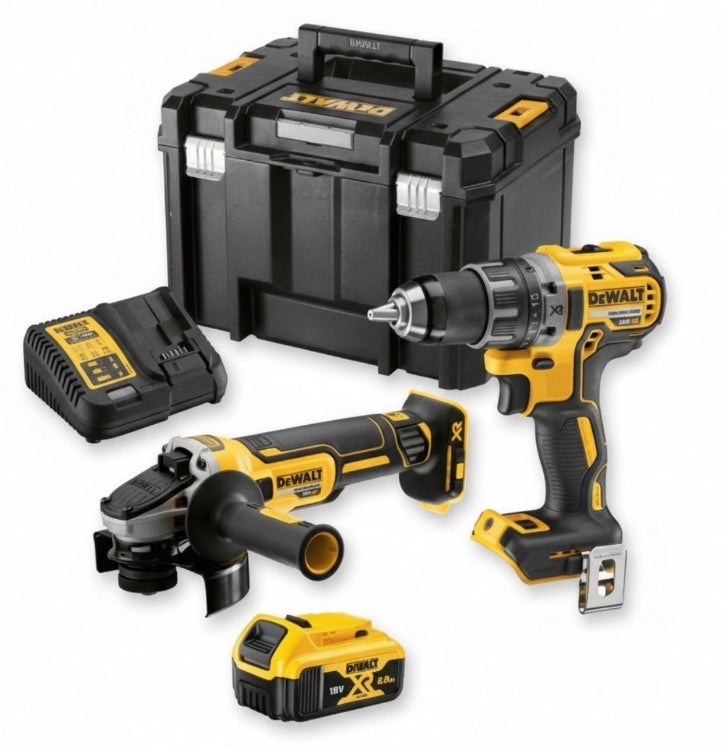 DEWALT COMBO SET 18V DCK2020P1T (DCD791+DCG405) 1x5,0Ah TSTAK