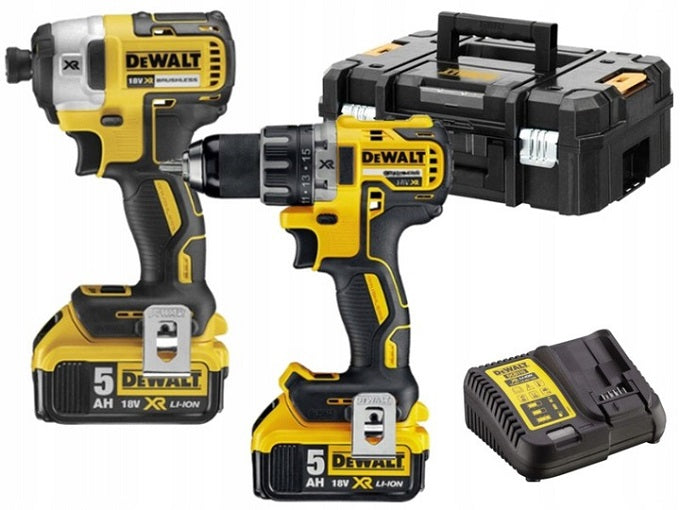 DEWALT DCK268P2T Screwdriver DCD791 + Screwdriver DCF887 18V Set of 2x 5.0Ah Packaging status original
