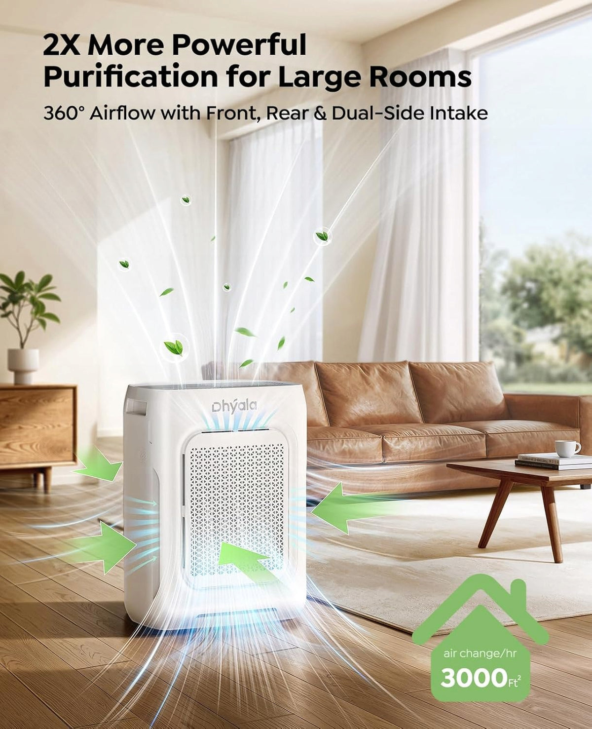 DHYALA KJ03 HEPA Wi-Fi SMART AIR PURIFIER Brand no brand