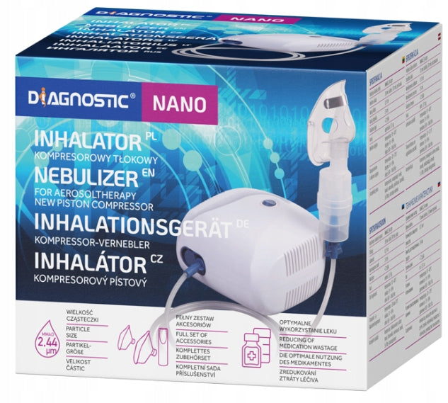DIAGNOSTIC Compressor inhaler Nano 1 pc. Color white