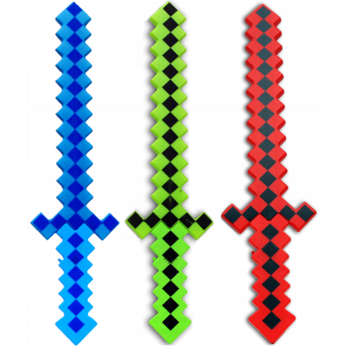 DIAMOND BATTERY SWORD GLOWS *LEDY* SOUND FOR KIDS 3+ Manufacturer code MIECZ MINECRAFT NA BATERIE ZABAWKA