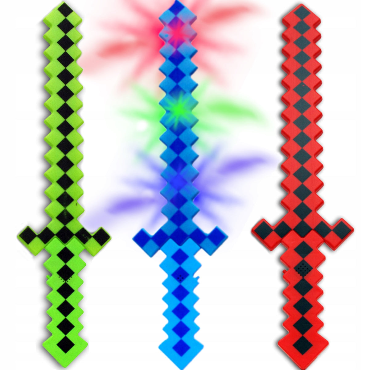 DIAMOND BATTERY SWORD GLOWS *LEDY* SOUND FOR KIDS 3+