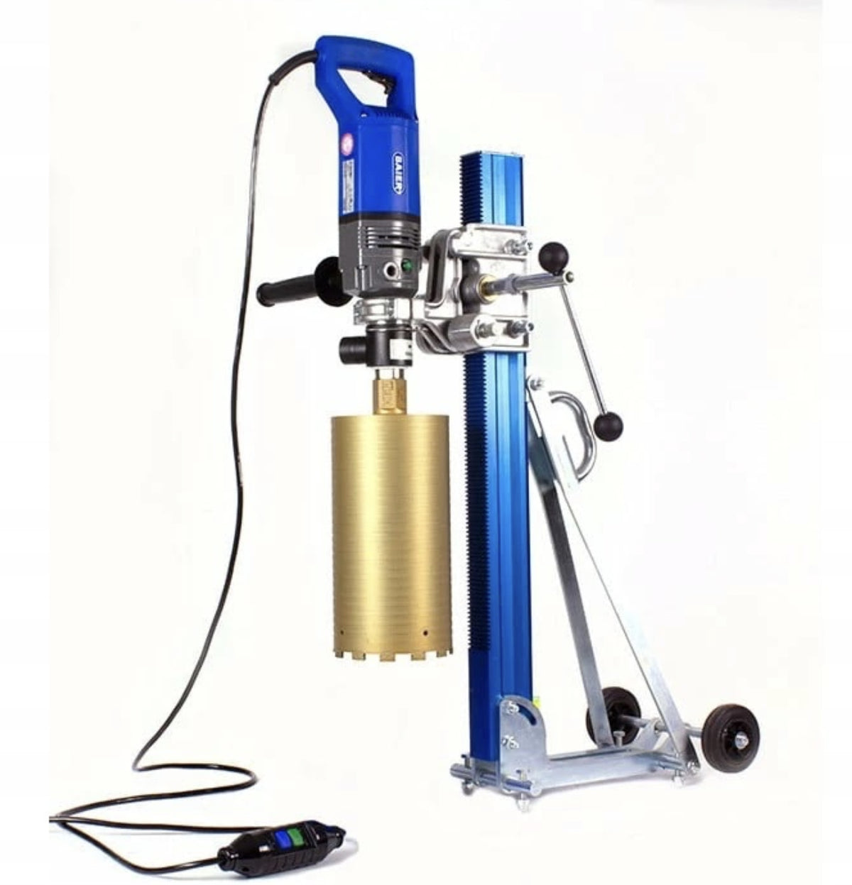 DIAMOND Drilling Rig for CONCRETE STRONG Hole Saw Dry and Wet 1800 W BAIER Manufacturer code 59832