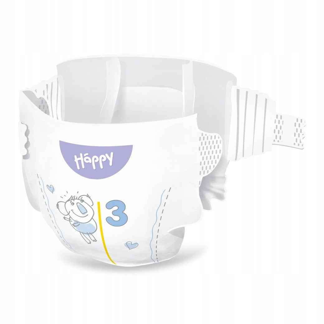 DIAPERS BELLA HAPPY 3 MIDI 5-9KG 140PCS HAPPY BOX Medical device no