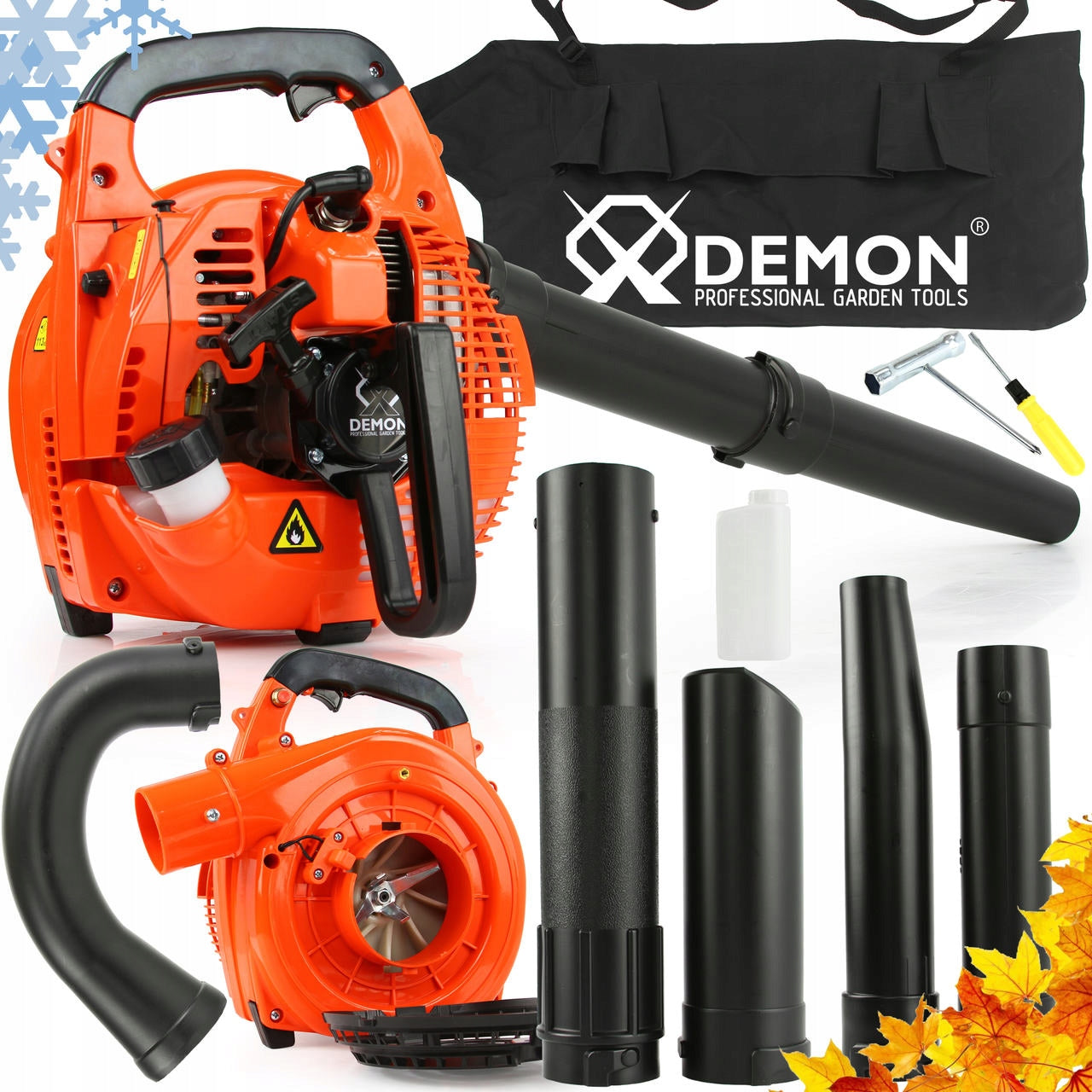 DIESEL BLOWER GARDEN VACUUM CLEANER WITH SNOW LEAF SHREDDER