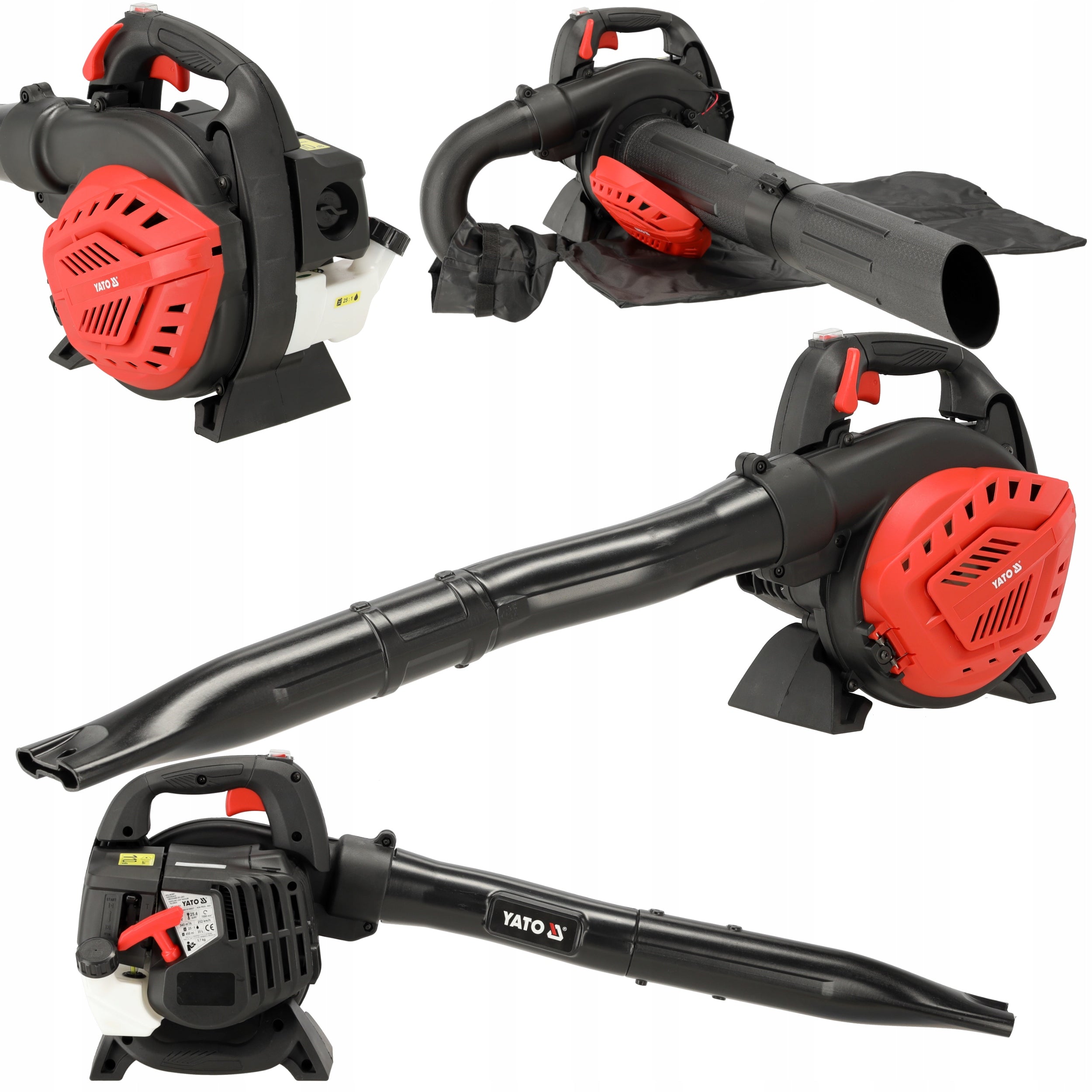 DIESEL BLOWER SNOW LEAF VACUUM CLEANER WITH SHREDDER YATO 3in1