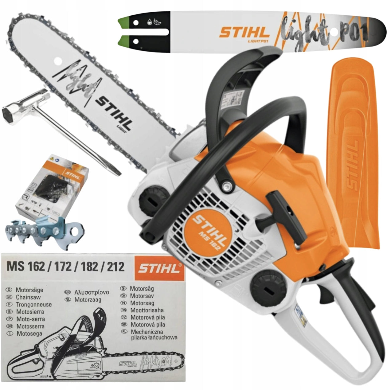 DIESEL CHAINSAW Stihl BRANCH SAW MS 162 1,2 HP SET XXL