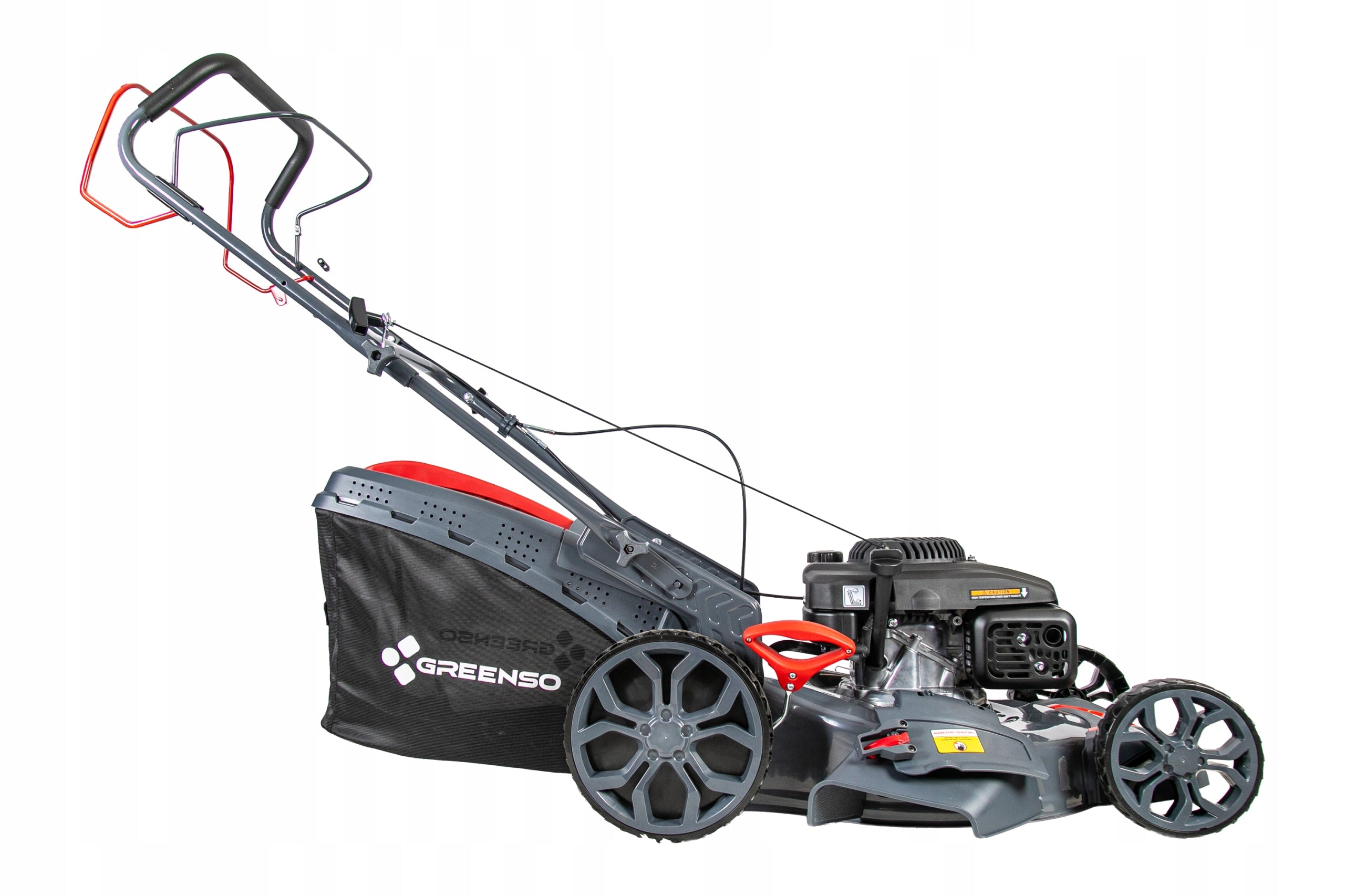 DIESEL LAWN MOWER WITH DRIVE 51cm ENGINE LONCIN 196cc POWERFUL + OIL Engine displacement 196 cm³