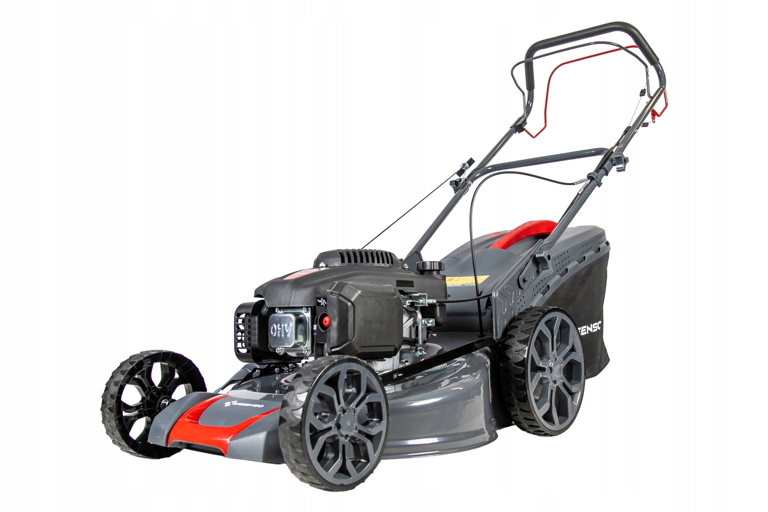 DIESEL LAWN MOWER WITH DRIVE 51cm ENGINE LONCIN 196cc POWERFUL + OIL Internal combustion engine power 4.8 KM