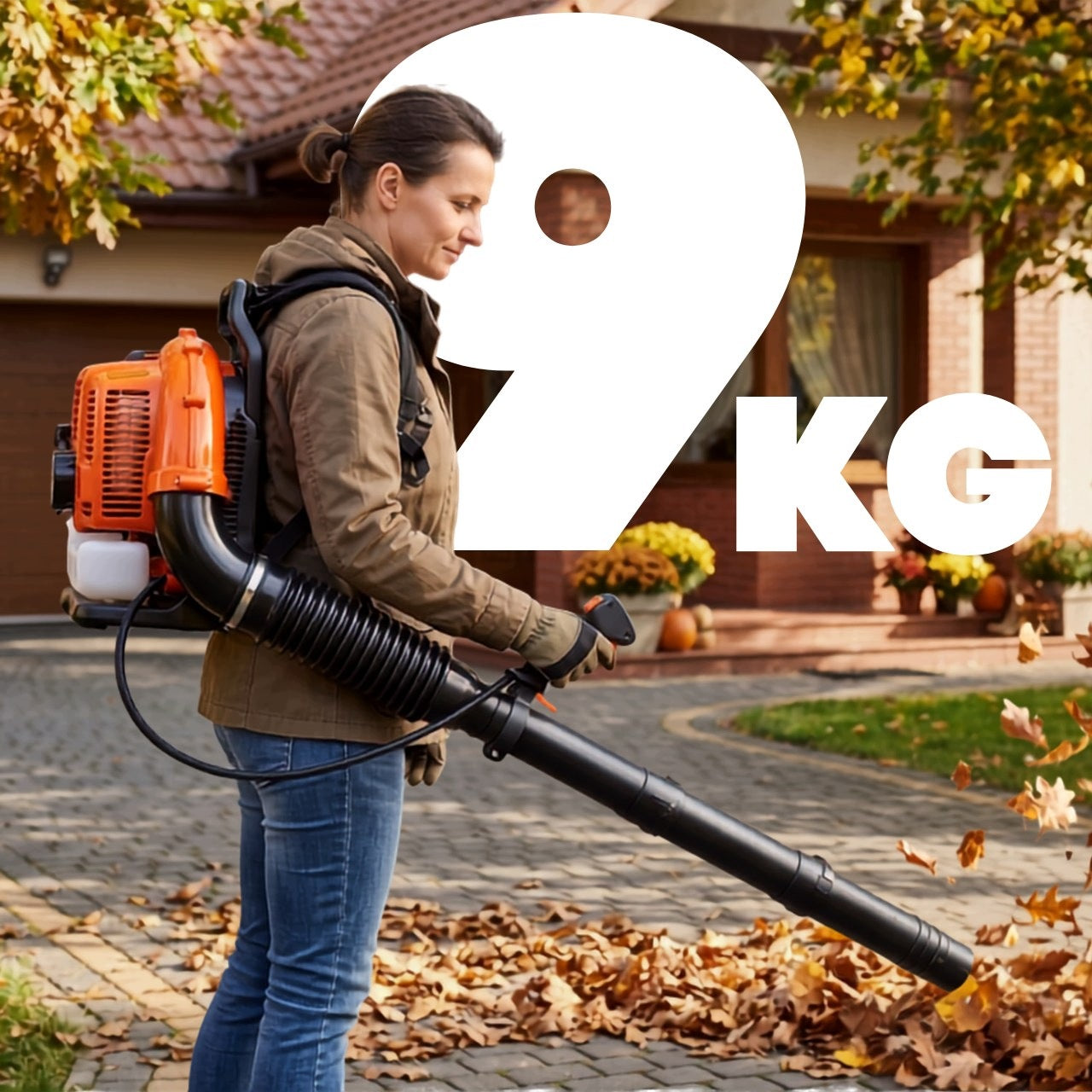 DIESEL LEAF BACKPACK BLOWER 1.7KM UBERTOOL Power supply combustion
