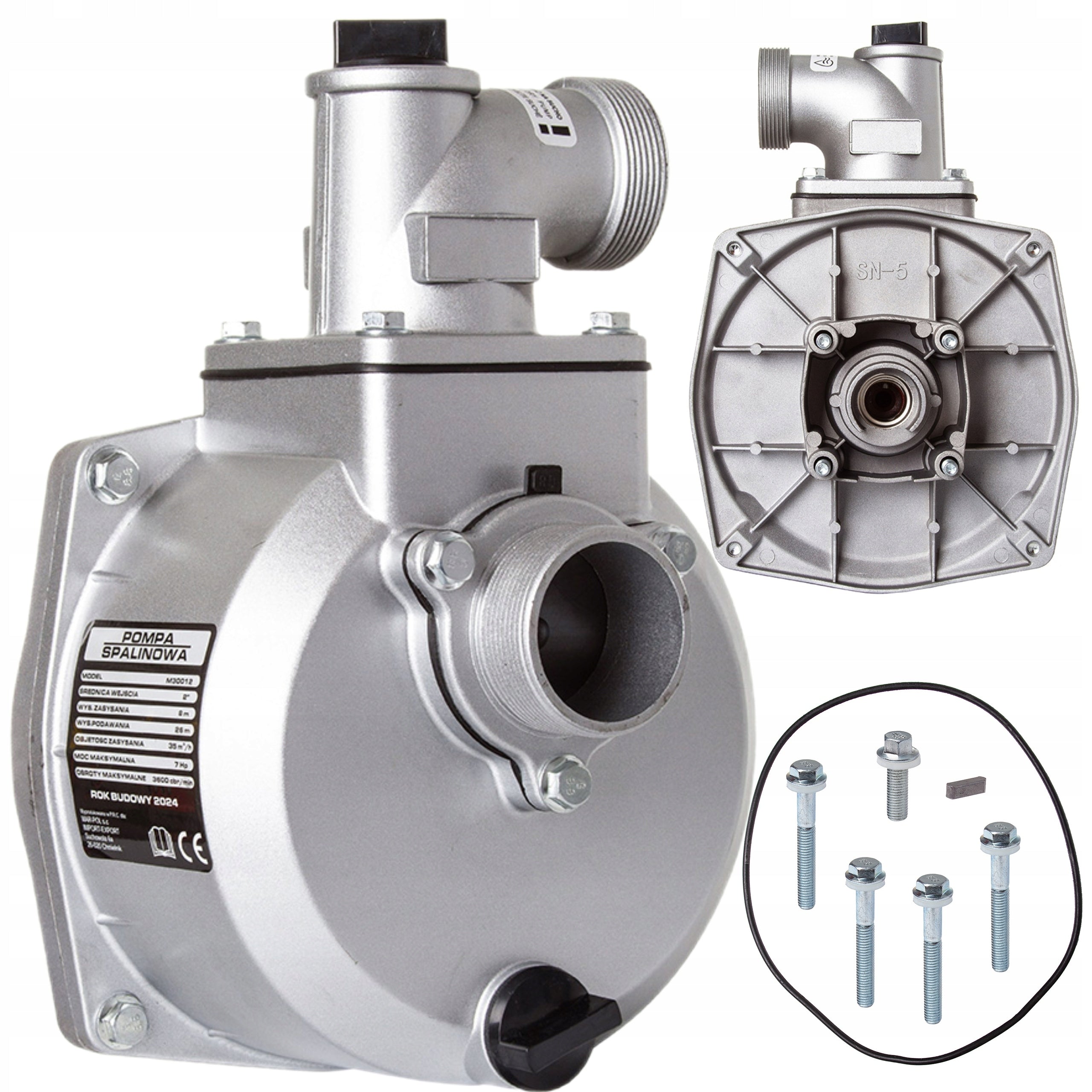 DIESEL PUMP 2" PUMP UNIT, SET 3600 RPM MAR-POL M3001201
