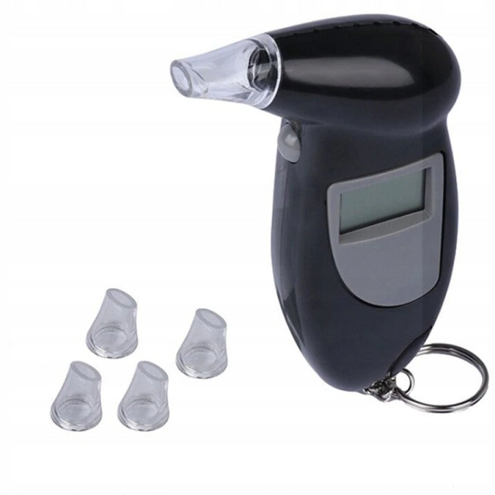 DIGITAL Breathalyzer Tester LCD Display + Mouthpieces