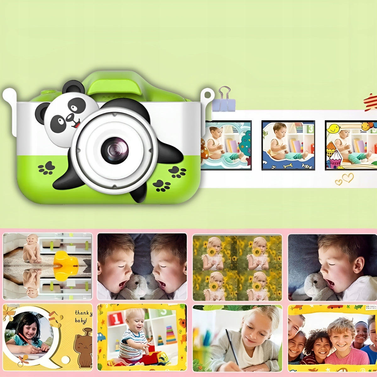 DIGITAL CAMERA FOR CHILDREN 40Mpx CAMERA TOY GAMES+CARD 32GB Packaging status original