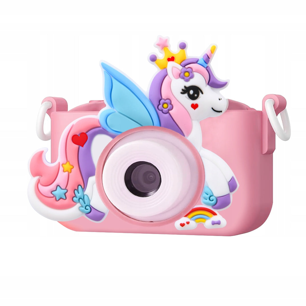 DIGITAL CAMERA FOR CHILDREN UNICORN SELFIE CAMERA+CARD 32GB MENU PL EAN (GTIN) 5905655401248