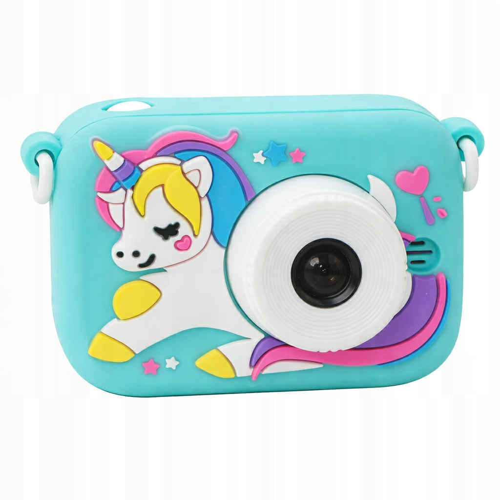 DIGITAL CAMERA FOR KIDS LEAN Toys Unicorn 48 Mpx HD Movies Games Packaging status original