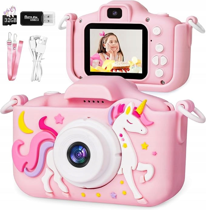 DIGITAL CAMERA FOR PHOTOS 1080P 32GB GIFT FOR BABY