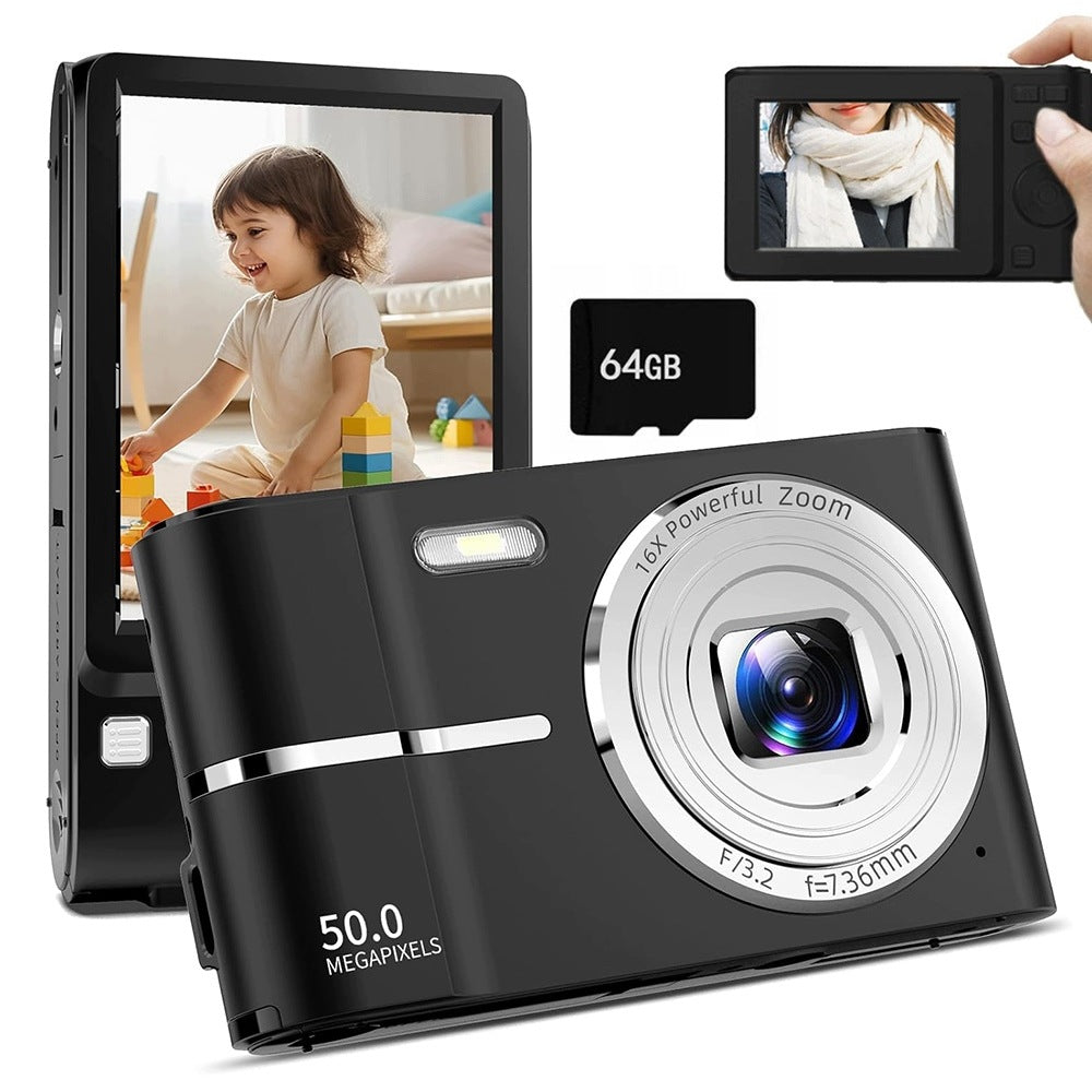 DIGITAL CAMERA HD 1080P 50MP RECORDING ANTI SHAKE HOLY GIF