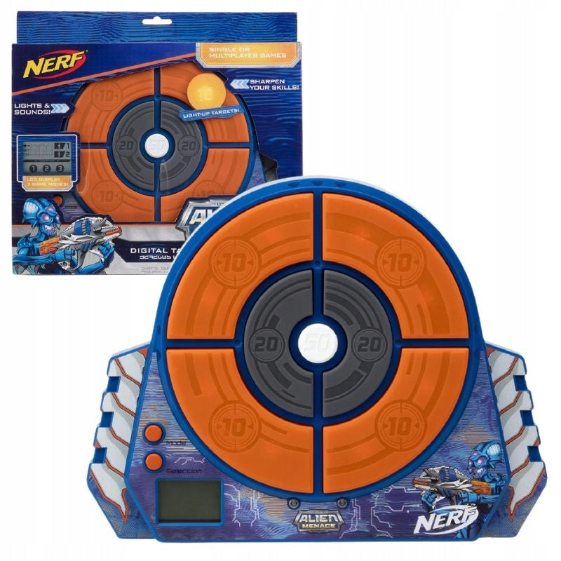 DIGITAL ELECTRONIC DIAL NERF ALIEN WITH DISPLAY FOR SOUND LAUNCHER