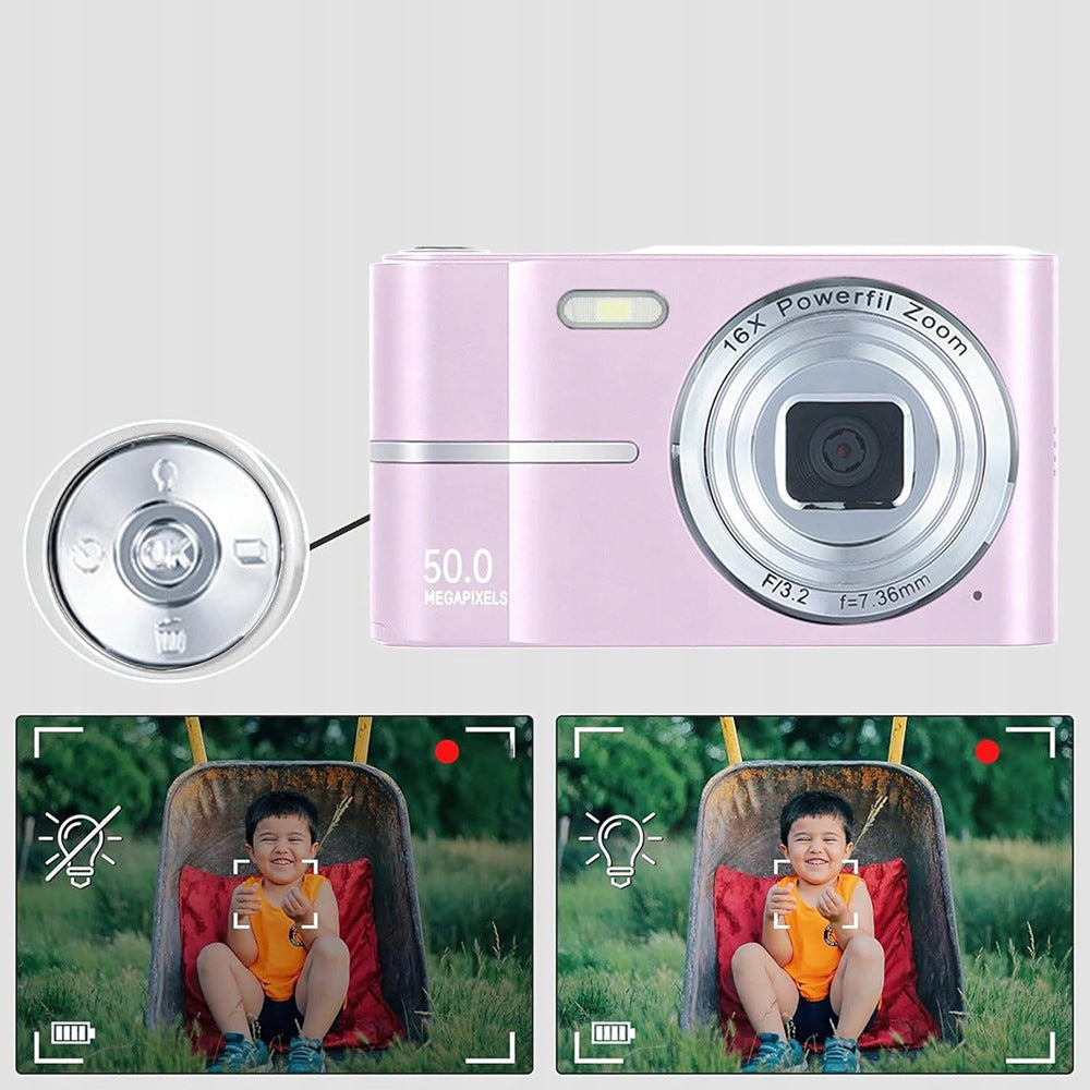 DIGITAL HD CAMERA PORTABLE CAMERA 50MP STABILIZATION WITH 16X ZOOM Brand no brand
