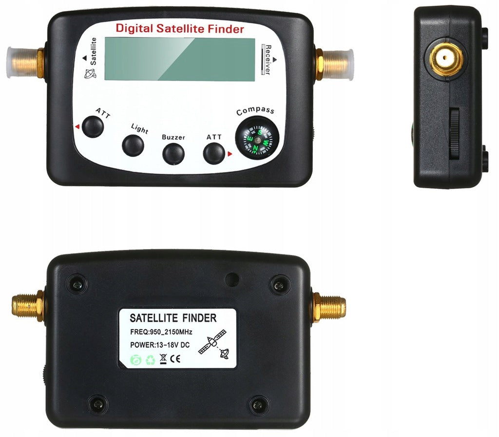 DIGITAL SATELLITE SIGNAL METER FULL HD 4K LCD SENSITIVE PRECISION Packaging status original