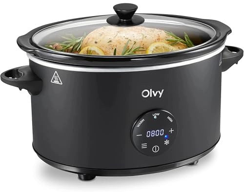 DIGITAL SLOW COOKER 6L FOR FAMILY TIMER 24H DEFROSTING COOKING FOR HOME Brand no brand