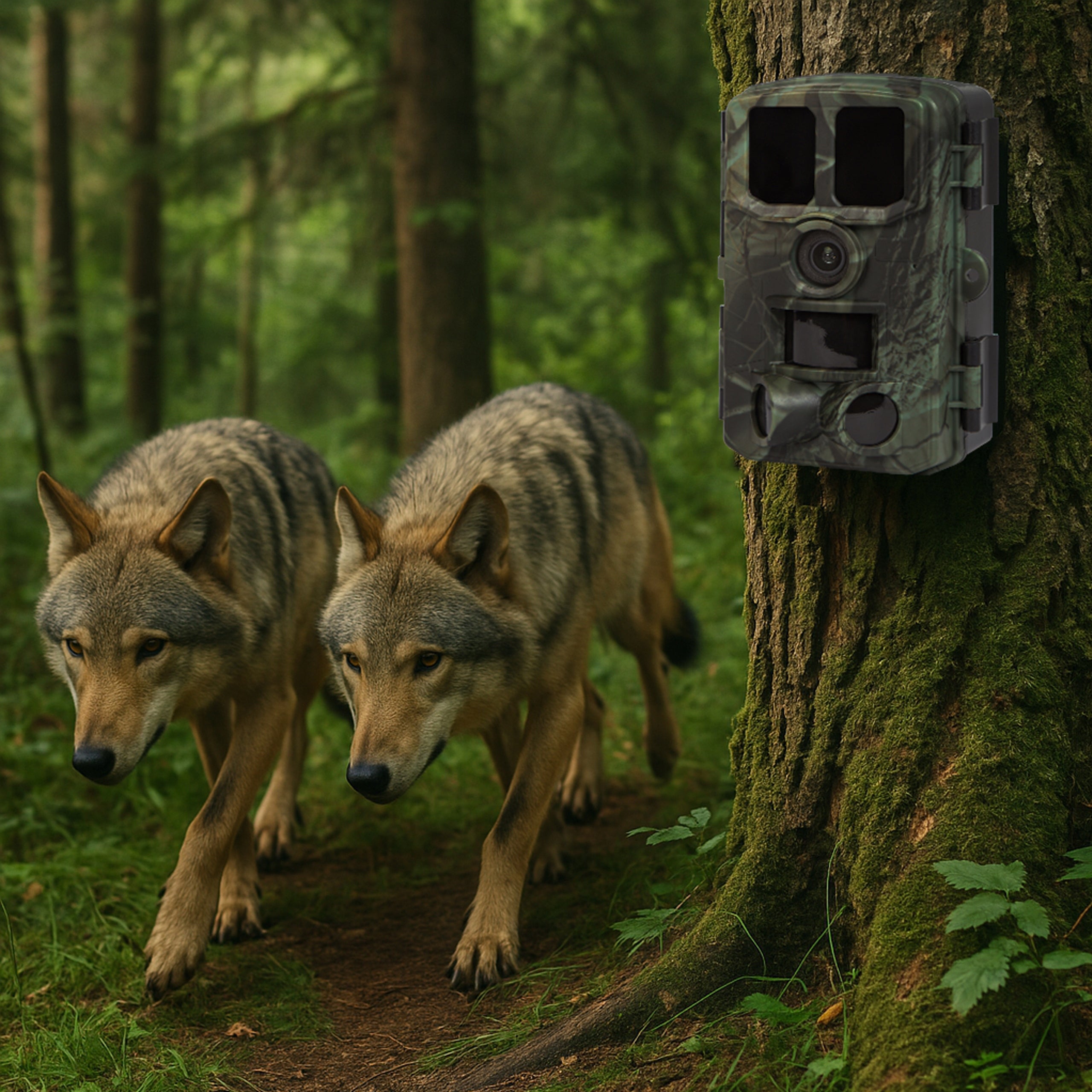 DIGITAL TRAIL CAMERA FOREST HUNTING CAMERA WATERPROOF IR 4K 48MPX 850 NM Manufacturer code 78-963#