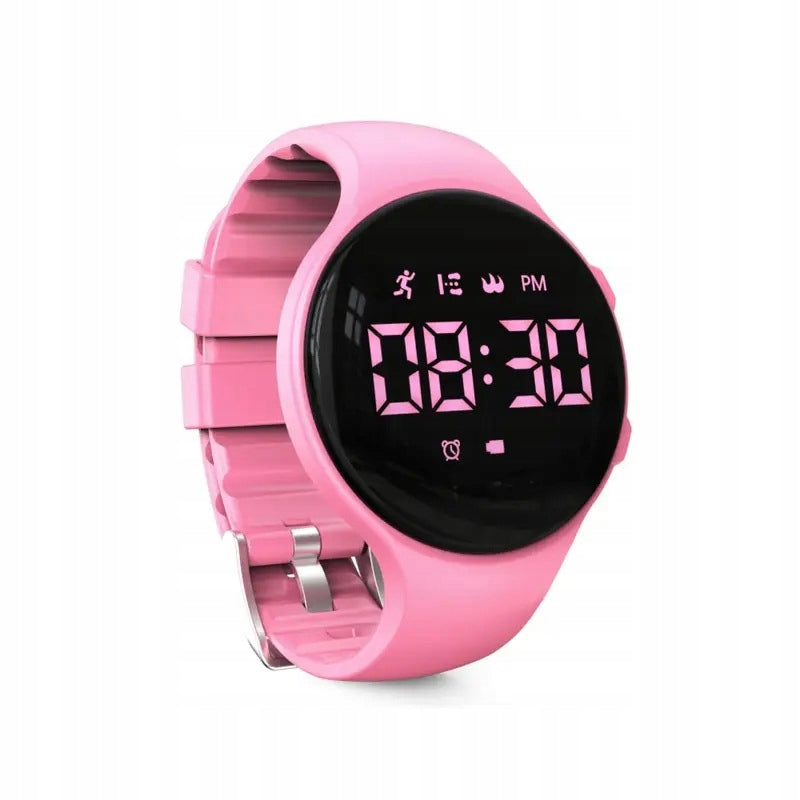 DIGITAL WATCH FOR CHILDREN PINK ELECTRONIC WATCH FOR GIRLS