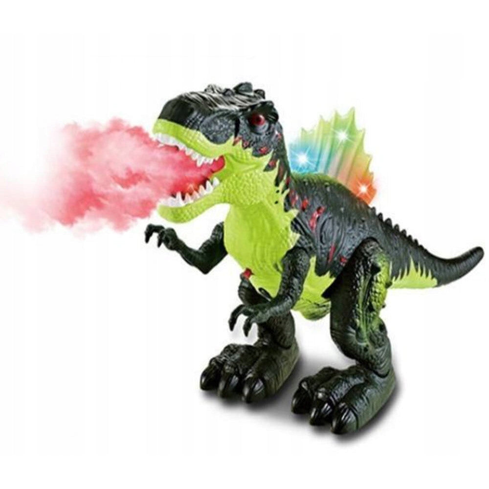 DINOSAUR T-REX XXL GLOW ROARS WALKS STEAM INTERACTIVE REALISTIC Packaging status original